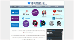 Desktop Screenshot of gemotial.com