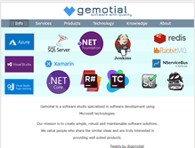 Tablet Screenshot of gemotial.com